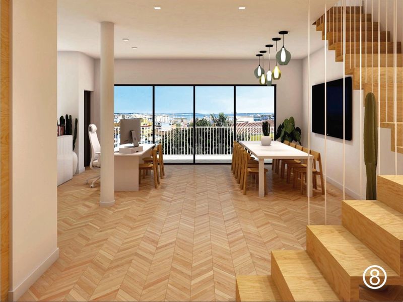 Foto ce050547-47e6-4705-a698-f100f3335aa6. Casa aparellada amb aparcament a El Terreno Palma de Mallorca