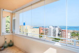 Lloguer Apartament a Porto Pi. Luminoso piso con vistas al mar y garaje en alquiler en bonanova