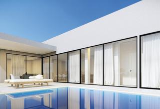 Chalet à Costa d´en Blanes. Villa en construcción con vistas al mar en venta en costa den bl