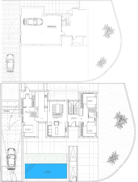 Foto eb758994-b3c3-441e-8c21-dd6cd03d02d9. Xalet amb calefacció aparcament piscina a Pueblo Español-Coveta Fumá Campello (el)