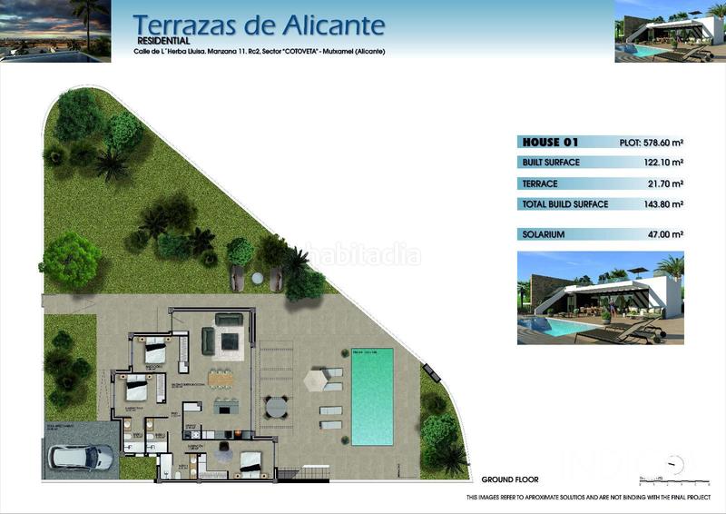 Foto 13ac2868-81d6-4350-9c19-14e2e7f48d55. Maison jumelée avec chauffage parking piscine dans La Huerta Mutxamel