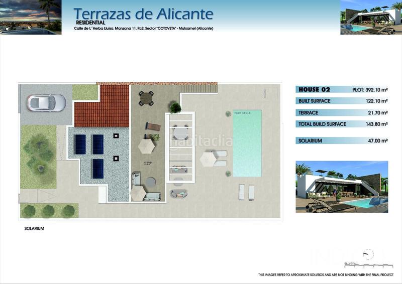 Foto 235683c0-a1b0-4c3b-ae12-b7e299333357. Maison jumelée avec chauffage parking piscine dans La Huerta Mutxamel