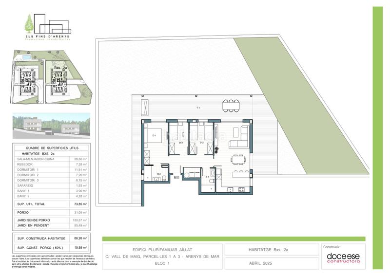 Foto ef3ab47a-1d8c-4ccb-8466-05a470b5fdb4. Ground floor 120m<sup>2</sup> in carrer de la vall de maig 121 in Zona alta Arenys de Mar