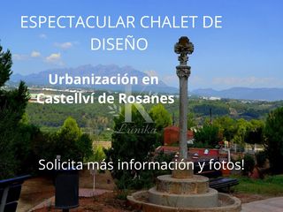 Xalet  Calle cadi. Espectacular chalet de diseño en castellví de rosanes