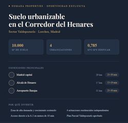 Terreny residencial a Loeches