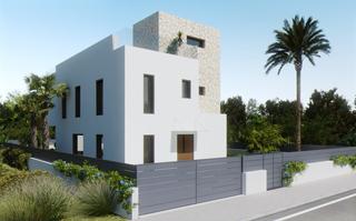 Maison à Campos. Moderna villa de nueva construcción, piscina privada, jardín pri