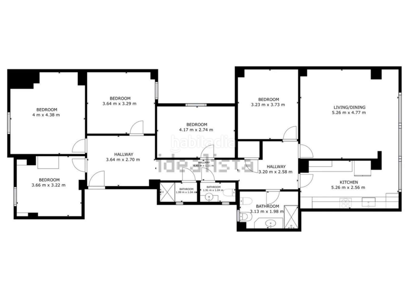 Foto 948df489-d83c-49d2-ab89-fe35b5af27d3. Appartement dans Russafa Valencia