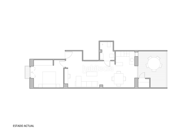Foto b4c01ab0-7e7f-4de1-b589-cdb7fd343428. Piso encantador piso reformado con una amplia terraza soleada en venta en un edificio modernista en Valencia