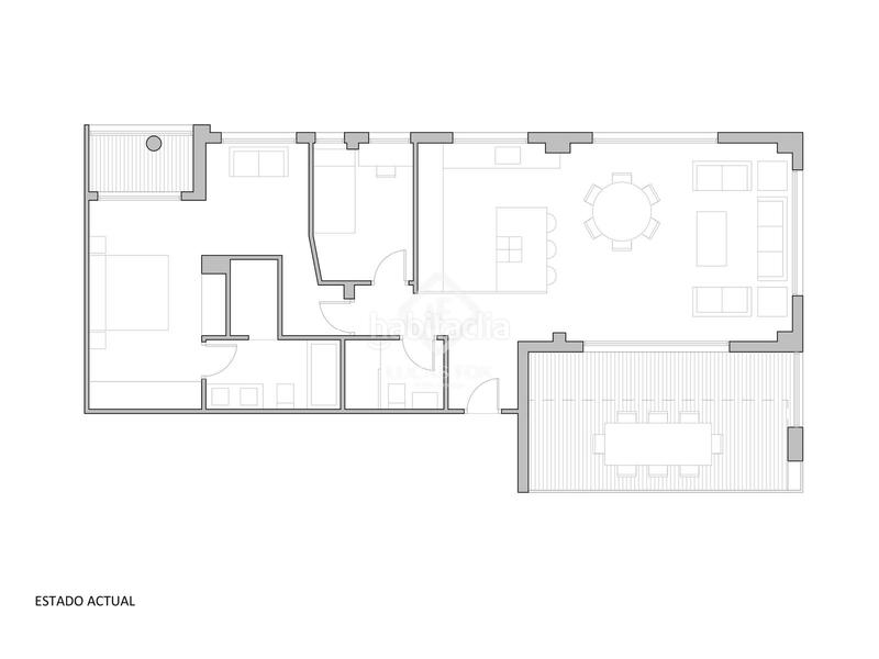 Foto 826977f1-651d-41f5-bb3f-43568b5f825f. Penthouse with parking pool in Ciutat de les Ciències i de les Arts - Justicia Valencia
