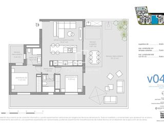 Flat in Racó. Piso de obra nueva de 2 dormitorios con 65m terraza en venta en