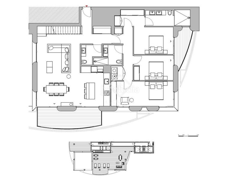 Foto 8c5d44d7-2afd-4318-aec2-972c9c95b902. Penthouse with heating parking pool in Sant Pau Valencia