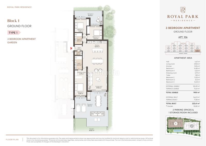 Foto 43d62ed6-258e-46d5-821c-430b9c552648. Planta baja 146m<sup>2</sup> en calle velez 27 en La Concha - Resina Golf Estepona