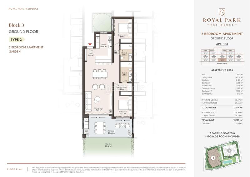 Foto 2b75548d-f4a8-4631-b02b-aa60ec9d9d34. Piso 112m<sup>2</sup> en calle velez 27 en La Concha - Resina Golf Estepona