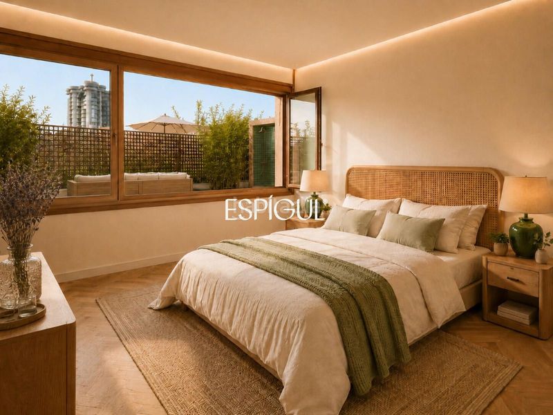 Foto c47b2d65-c6dd-44de-b966-94472bab92b8. Àtic amb calefacció aparcament a Prosperidad Madrid