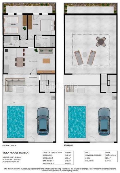 Foto c23d55ef-d484-4f7f-8c96-44dff90e334e. Semi detached house with parking pool in La Pinilla - Las Palas Fuente Álamo de Murcia