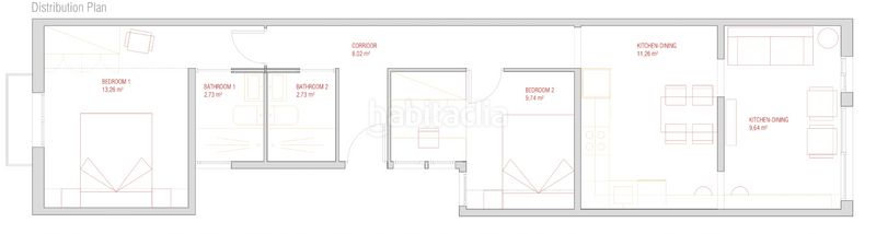 Foto c8225c0f-9835-4770-8bda-decb279bbd3e. Apartament amb calefacció a La Nova Esquerra de l´Eixample Barcelona