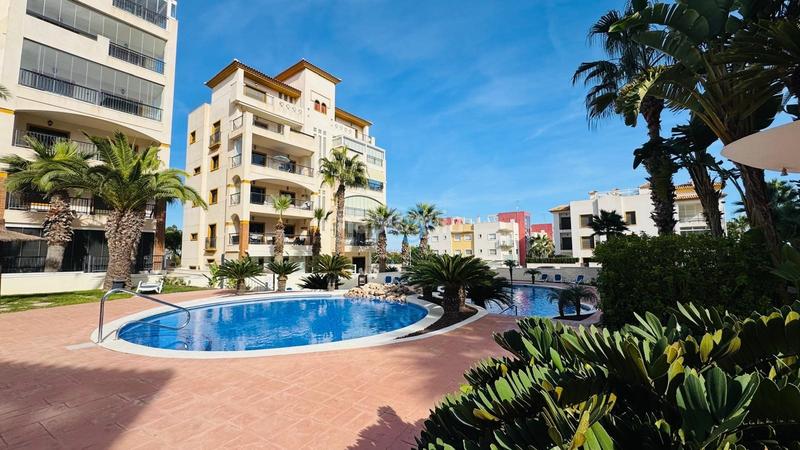 Foto 420bf9cf-5cac-48c3-be06-47583ee6d363. Flat with heating pool in Los Secanos Guardamar del Segura