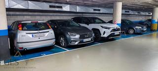 Autoparkplatz in Les Planes