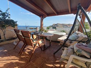 Chalet à El Hornillo. Vivienda con vistas panorámicas al mar del hornillo