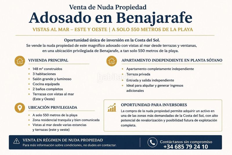 Foto 6b801893-6491-4c0a-b0fa-ec97e92e625e. Casa adossada a Benajarafe