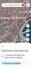 Pis a Calle Decano Félix Navarrete