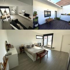 Casa adossada a Poble Nou. Con encanto y diseño actual