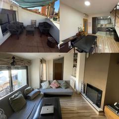 Dúplex  Ample. Con terrazas y fuego a tierra en sant pere