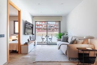 Affitto Piccolo appartamento  Carrer de novell 51. Apartamento en el barrio de les corts, en barcelona, a 2,2 km de