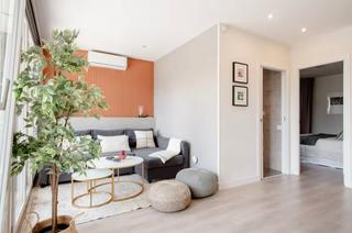Miete Appartement in Avinguda de la granvia de lhospitalet 9. Propiedad de estilo nrdico totalmente equipad