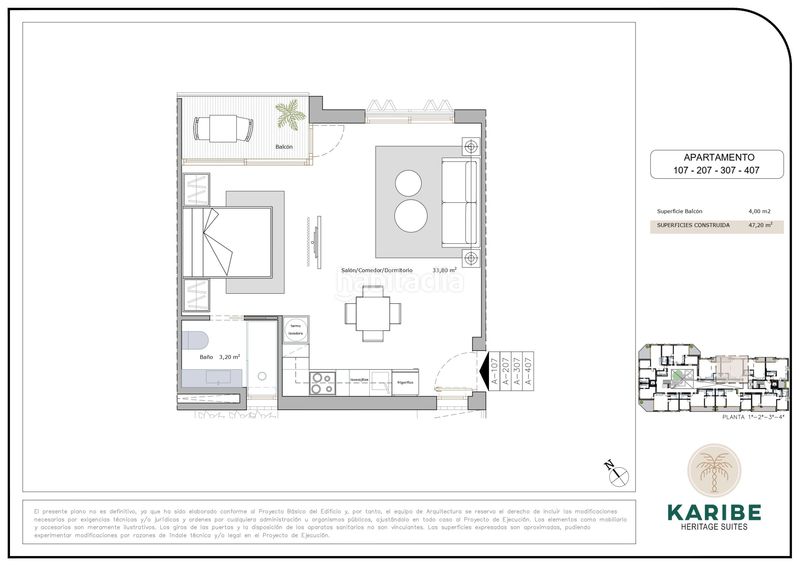 Foto 3724c785-546b-4a13-ad98-143e5ac0df7b. Apartamento 43m<sup>2</sup> suites patrimoniales karibe en San Pedro del Pinatar San Pedro del Pinatar