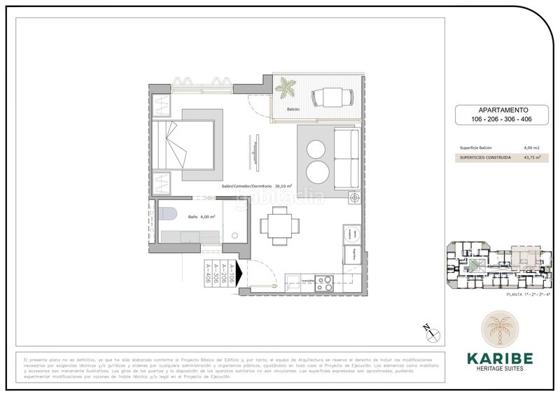 Foto 4eaa7e97-eb69-454b-a700-d5f85508750d. Apartamento 43m<sup>2</sup> suites patrimoniales karibe en San Pedro del Pinatar San Pedro del Pinatar