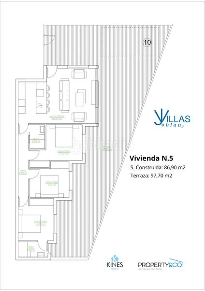 Foto 0731c060-c60c-4b23-8442-0d006a44bf55. Penthouse 86m<sup>2</sup> with pool in San Pedro del Pinatar San Pedro del Pinatar