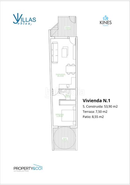 Foto ba12f502-9741-490d-8120-a66fe47f6a71. Penthouse 86m<sup>2</sup> with pool in San Pedro del Pinatar San Pedro del Pinatar