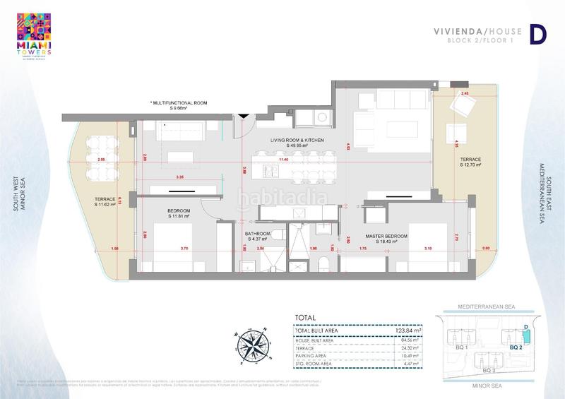 Foto 344fc0e4-4e94-48db-924d-036db3b84cd9. Apartament amb aparcament a Dos Mares Manga del Mar Menor (La)