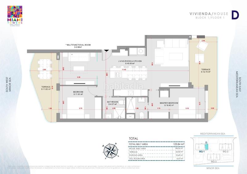 Foto 65fed4d5-6a39-4dde-85ce-2b0c7a907abc. Apartament amb aparcament a Dos Mares Manga del Mar Menor (La)