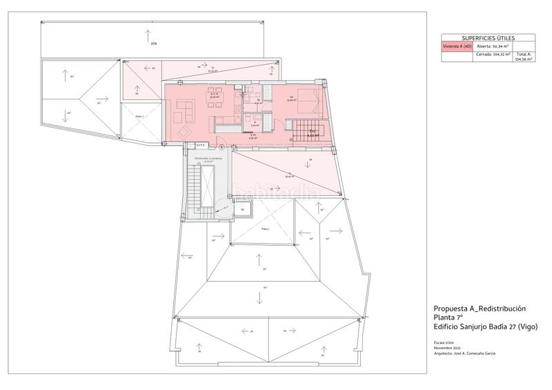 Foto 011a5b4d-61fb-428d-9fef-9dd74541add8. Apartamento 100m<sup>2</sup> en rúa de sanjurjo badía 27 en Teis Vigo