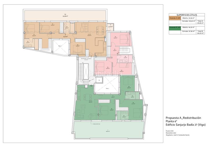 Foto 6f27e711-b391-4fbb-87b7-258a07ba432c. Apartment 90m<sup>2</sup> in rúa de sanjurjo badía 27 in Teis Vigo