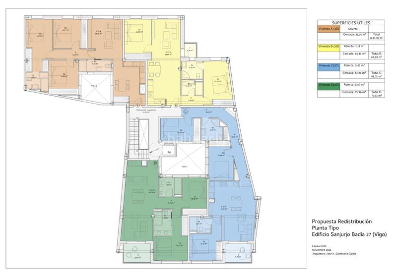 Foto 8b0a3ac4-f358-49f6-b523-e1a8720df500. Appartement 80m<sup>2</sup> dans rúa de sanjurjo badía 27 dans Teis Vigo