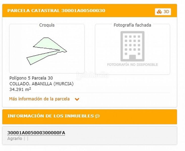 Foto 17df6776-939e-4d68-97be-5a62ebe339c7. Finca rústica terreno en venta . en Abanilla