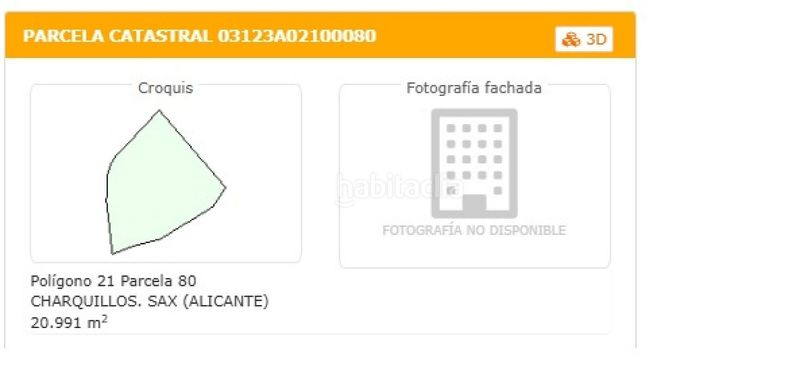 Foto 938784ab-f52e-4782-9af9-b8d78eef30f7. Finca rústica en Sax