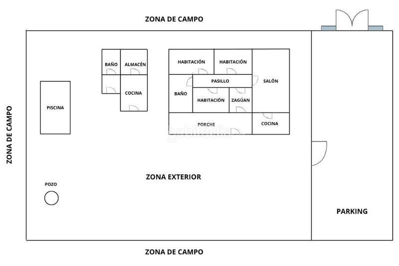 Foto 41aaa3f8-eca2-46d2-8a1e-c721a4fdf8c6. Masia amb piscina a Marchena