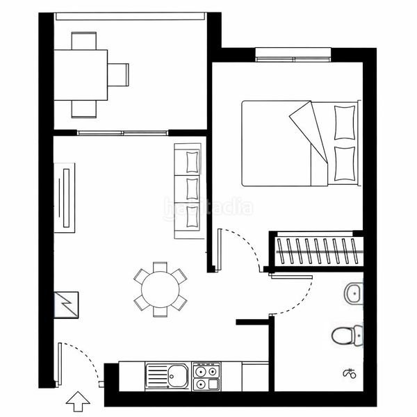 Foto d3e5e372-5f61-418e-9a5b-81a02642fea7. Casa amb piscina a Los Balcones-Los Altos Torrevieja