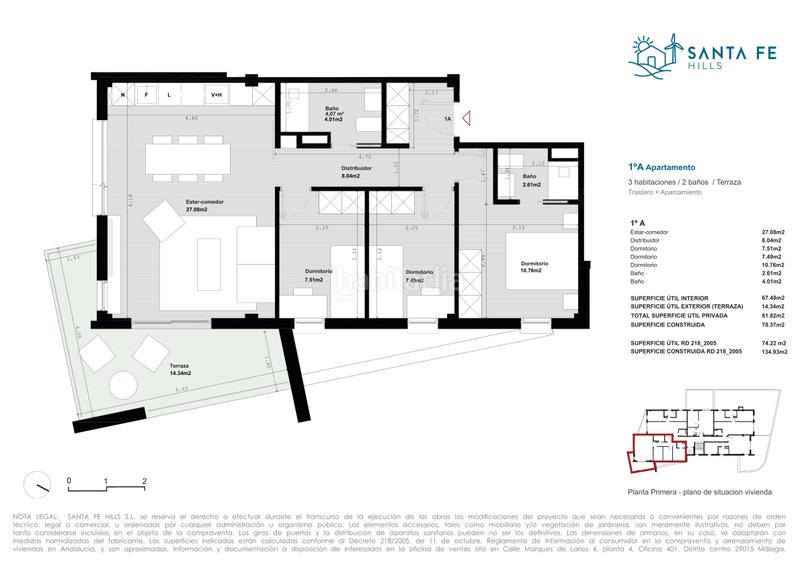 Foto 2f8bbf13-f5ae-43cb-8fc3-ede234b319f6. Apartament 134m<sup>2</sup> a calle santa fe 5 a El Pinillo Torremolinos