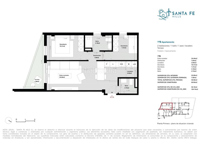 Foto 876566eb-0ece-4091-b4b5-be58bcb45f2a. Apartament 104m<sup>2</sup> a calle santa fe 5 a El Pinillo Torremolinos