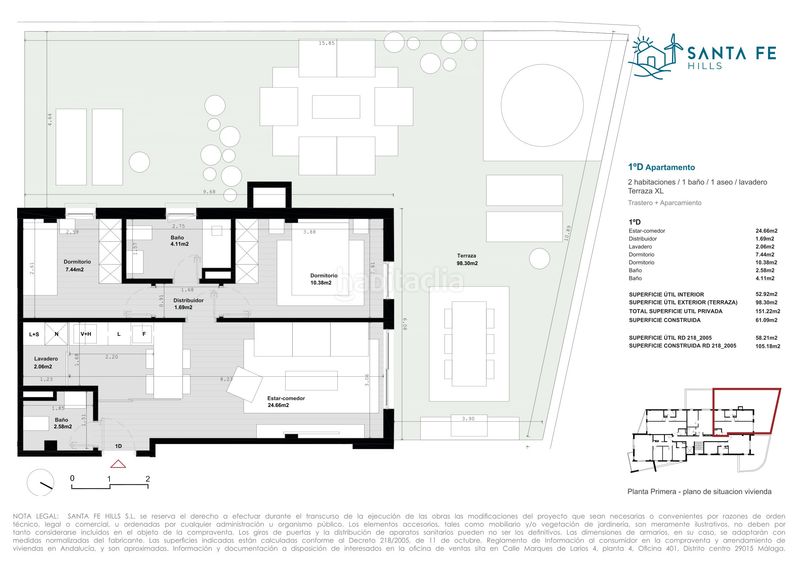 Foto 83782b9a-f0bd-41d1-a52a-6ec59c6b38d9. Apartament 105m<sup>2</sup> a calle santa fe 5 a El Pinillo Torremolinos