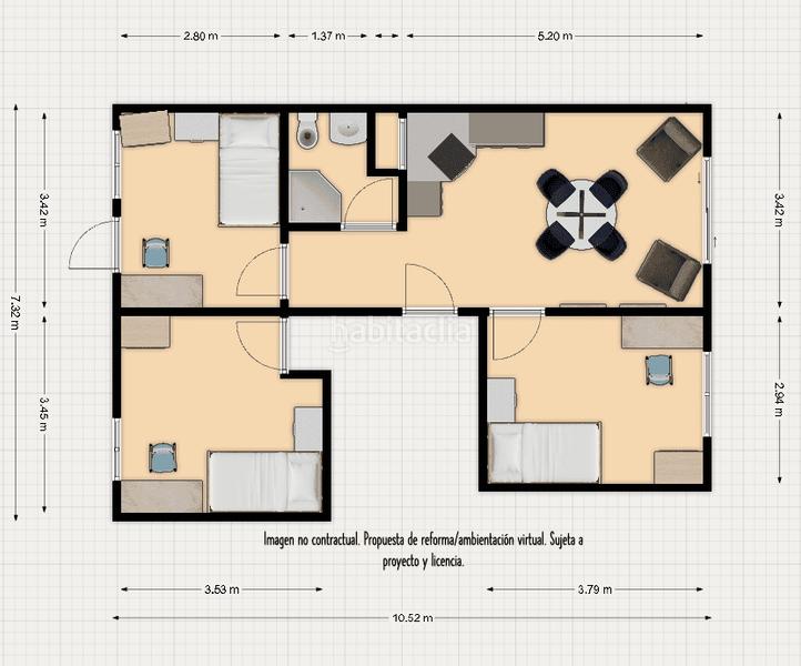 Foto 6f44d813-5add-4a4e-b475-661279cda72c. Piso promoción de piso en av. buenos aires, — proyecto llave en mano en Ourense