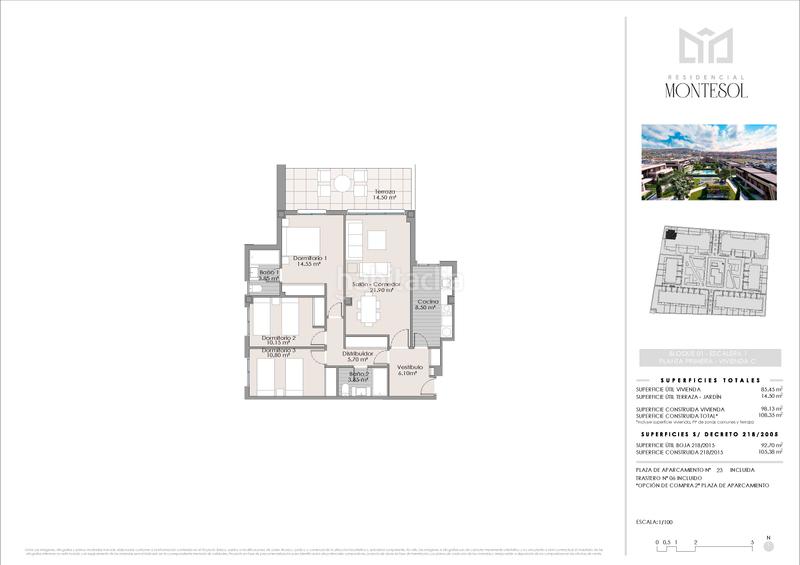 Foto 4d4eaf97-a59e-4352-9e78-8d311e451681. Appartamento 108m<sup>2</sup> in camino de la albaida 5 in Tablero Bajo - Arruzafilla Córdoba