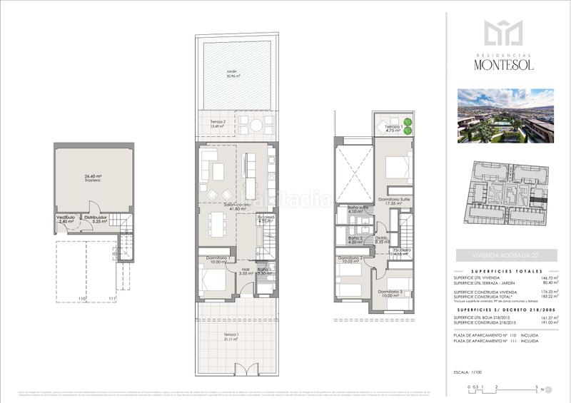 Foto f7d1368f-c608-41df-a50c-b295bd940eb6. Casa adosada 183m<sup>2</sup> en camino de la albaida 5 en Tablero Bajo - Arruzafilla Córdoba