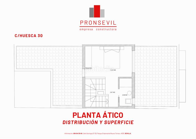 Foto cf57152e-86da-48e1-9fc9-805277530d7f. Zweistöckige wohnung 115m<sup>2</sup> in calle huesca 30 in El Cerro Sevilla