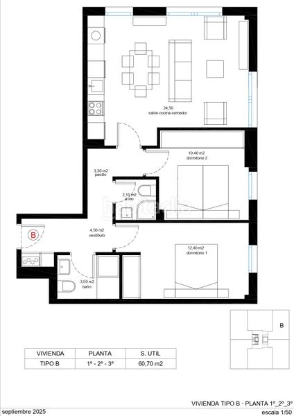 Foto 36d01c86-2a36-49fd-a603-28bdae34745e. Piccolo appartamento 70m<sup>2</sup> in calle de los viñales 10 in Soto del Barco